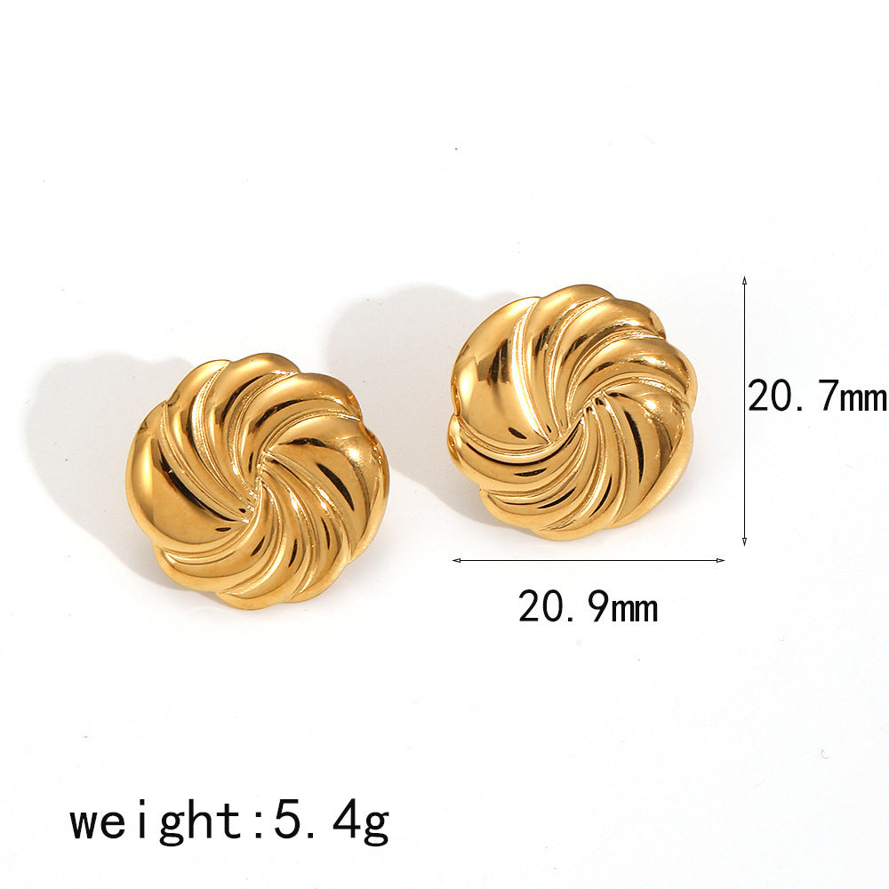 Round Earrings