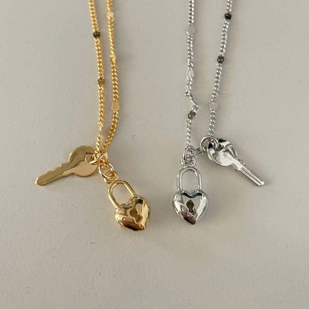 Love Key Necklace