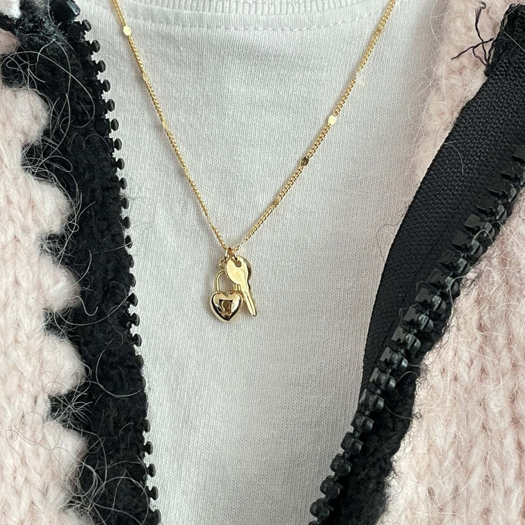 Love Key Necklace