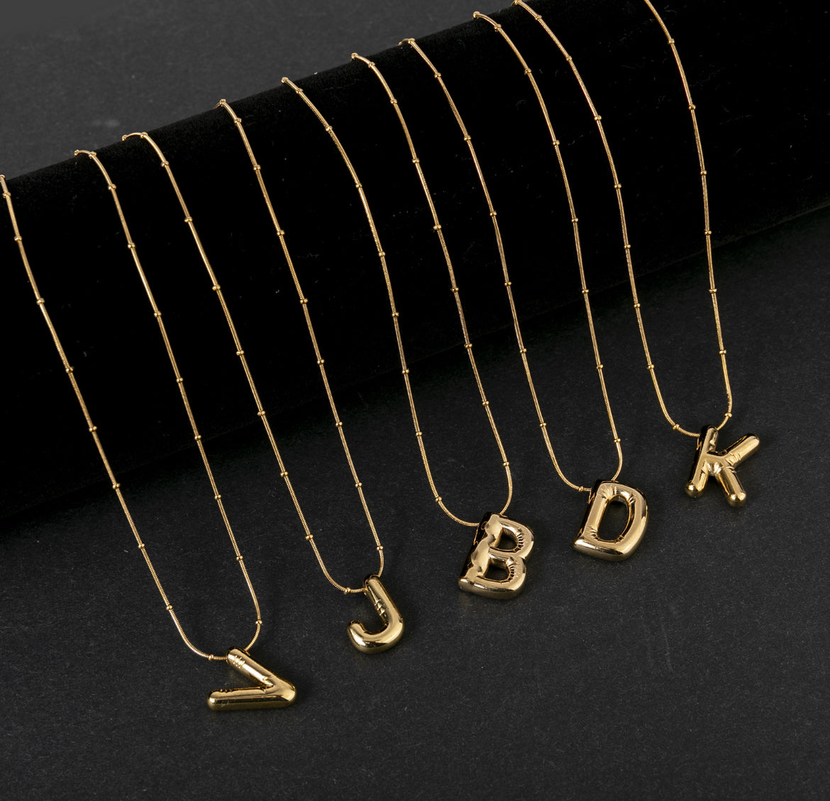 Bubble Letter Necklace