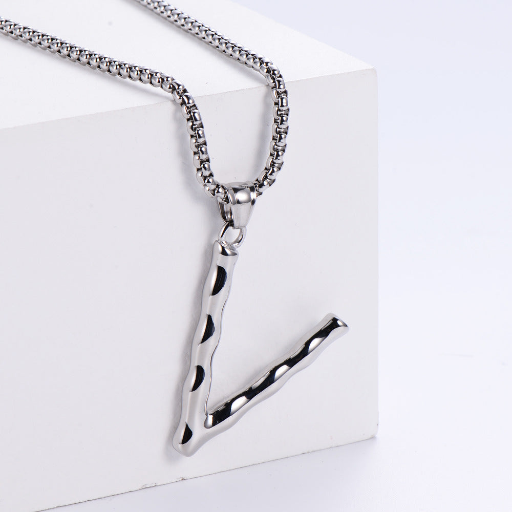 Big Letter Necklace (only pendant)