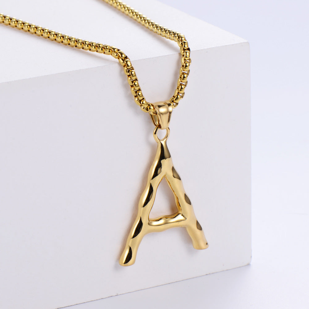 Big Letter Necklace (only pendant)