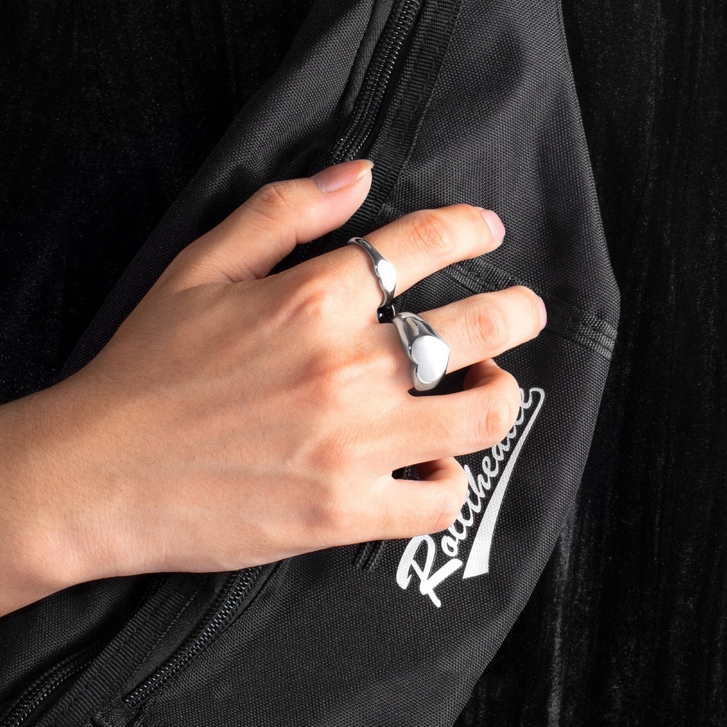 Heart Ring Silver