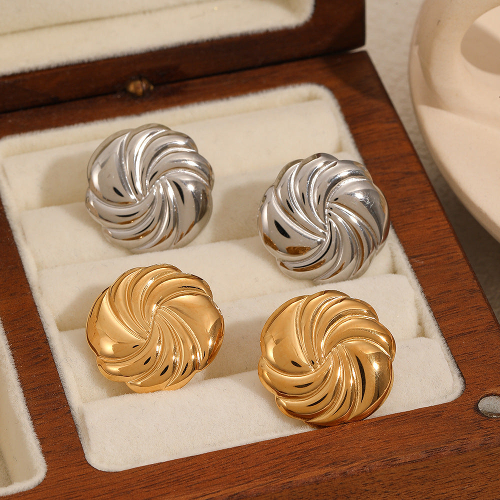 Round Earrings