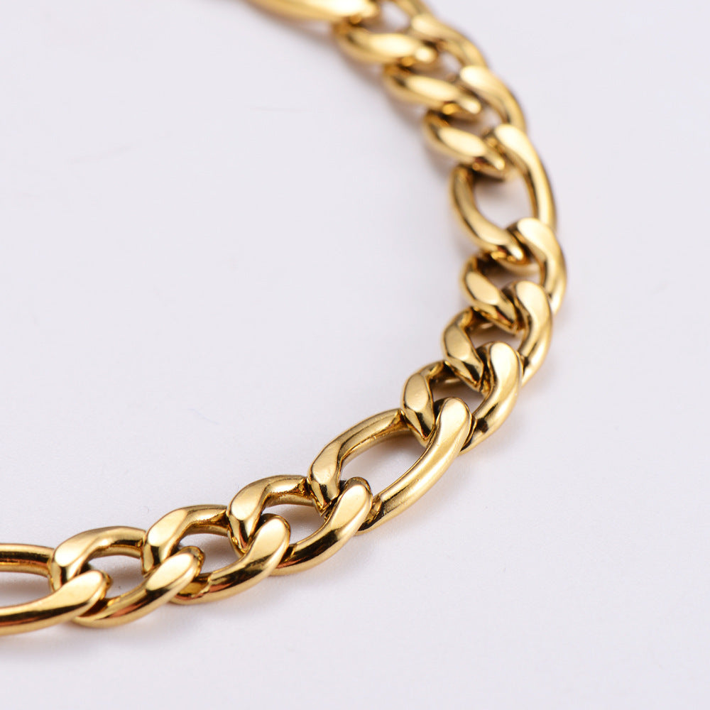 18k Gold Wrist Chain Bracelet