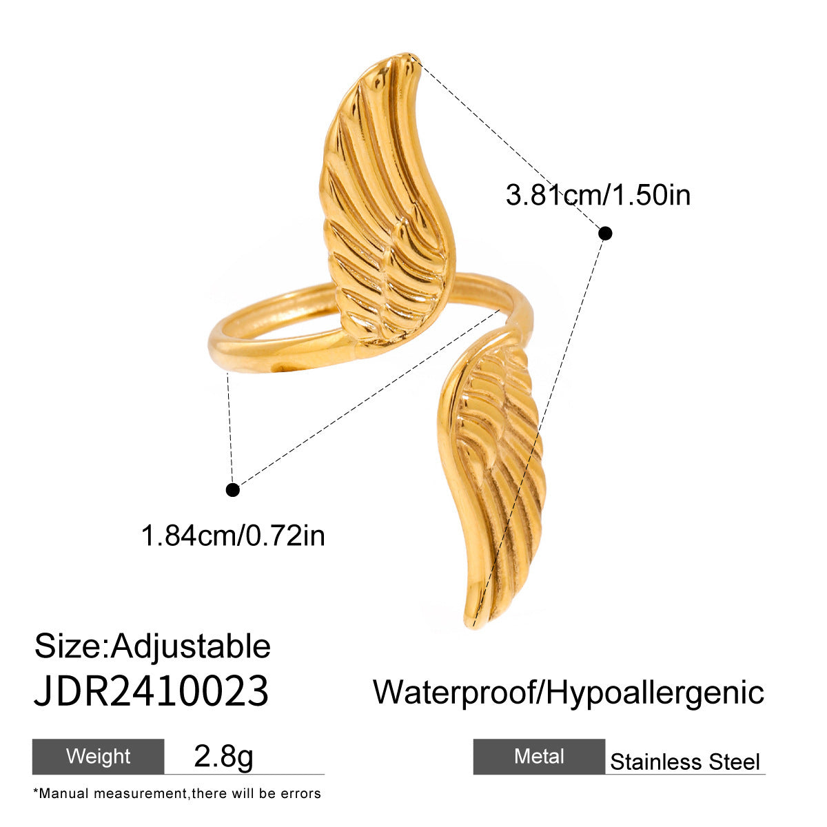 Sparrow Wing Ring