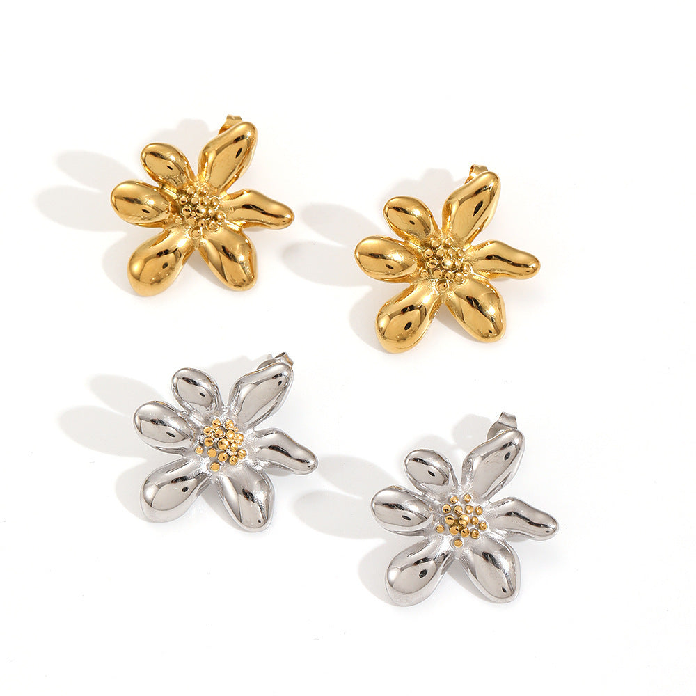 Flower Stud Earrings