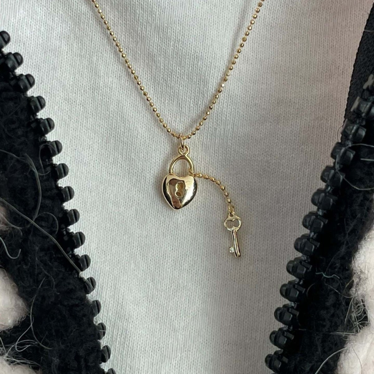 Love Key Necklace
