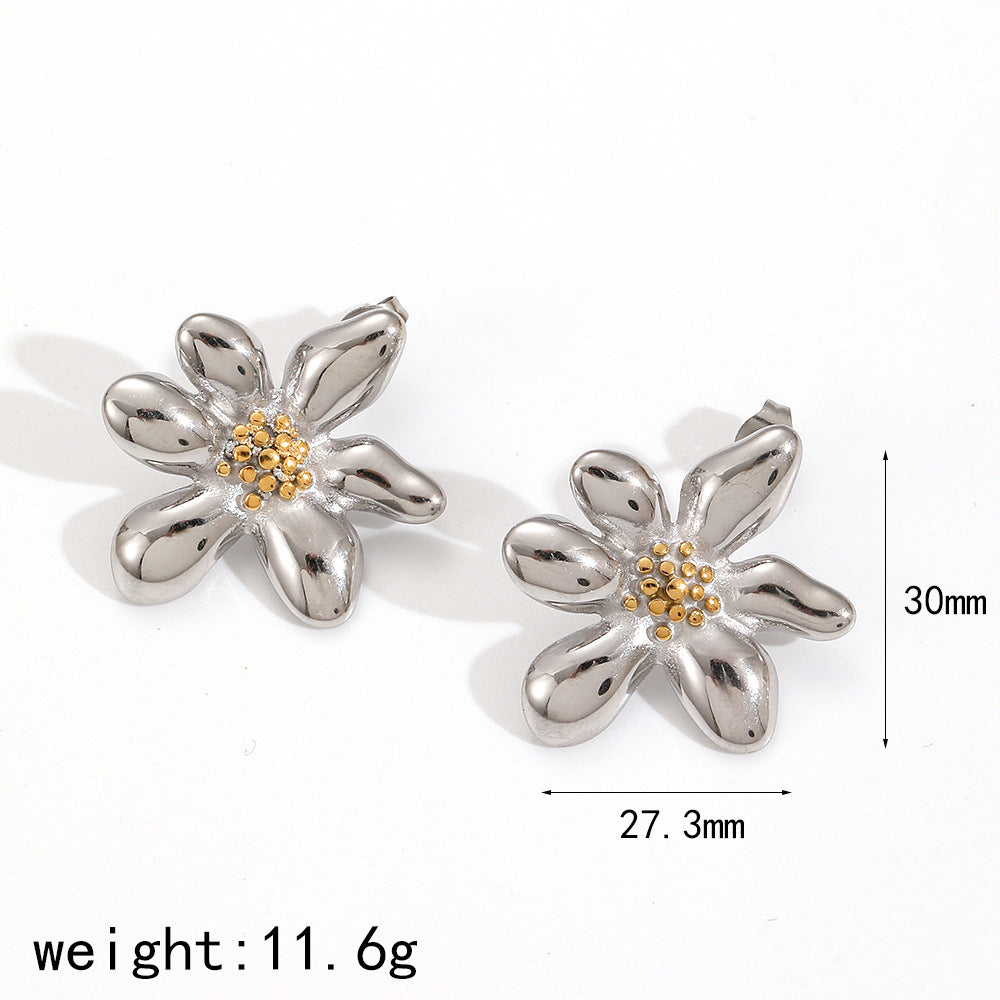 Flower Stud Earrings