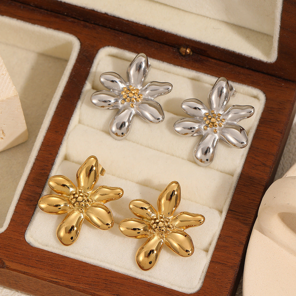 Flower Stud Earrings