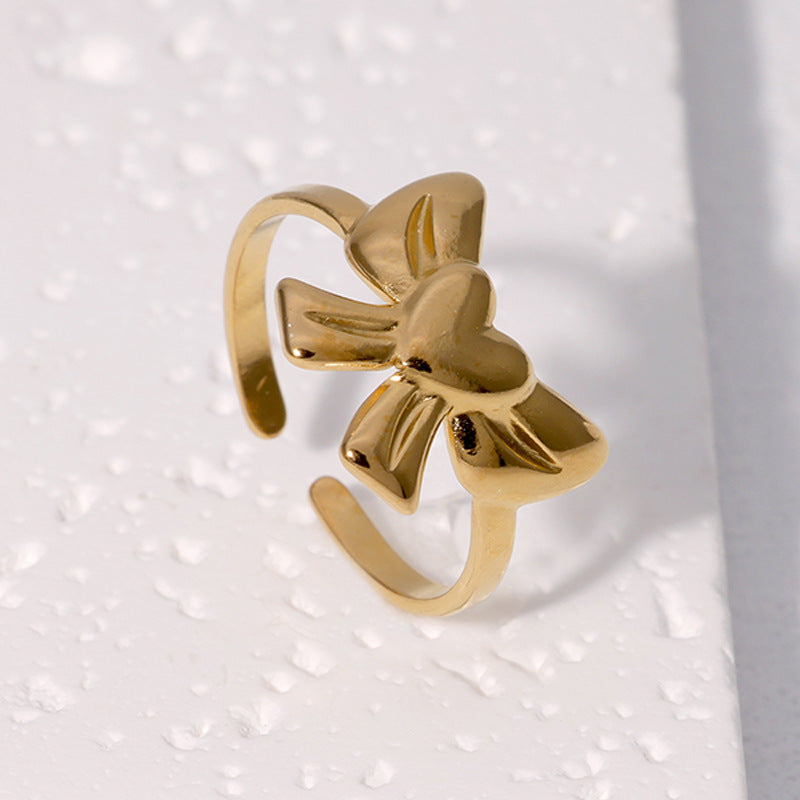 Heart Bow Ring