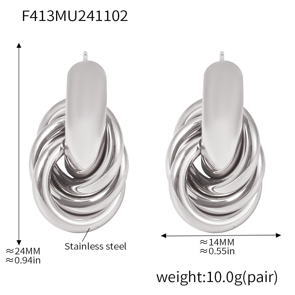 Winding Earrings