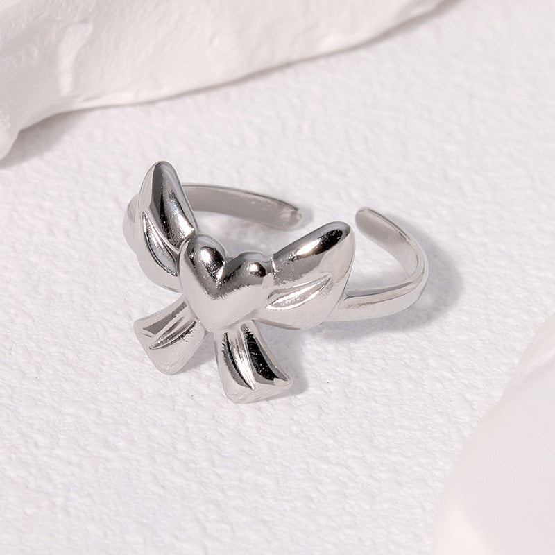 Heart Bow Ring