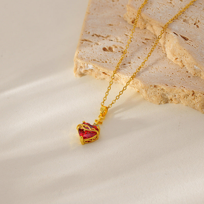 Gold Heart Necklace