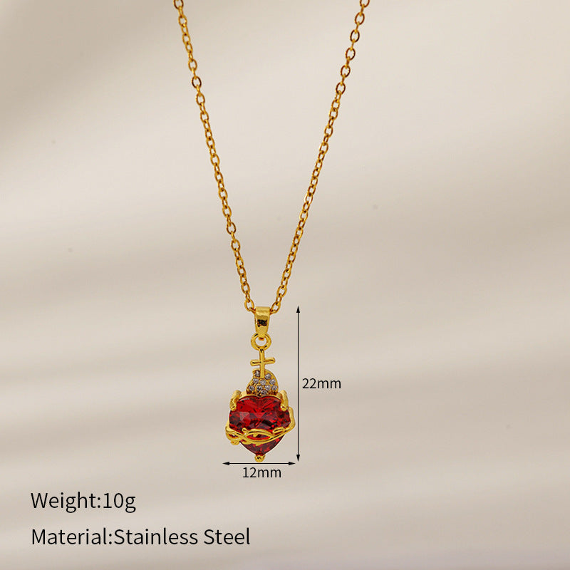 Gold Heart Necklace