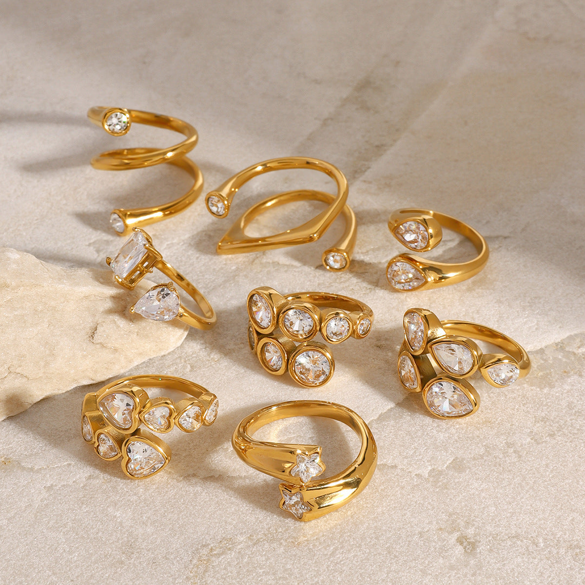 Daimond Stone Rings