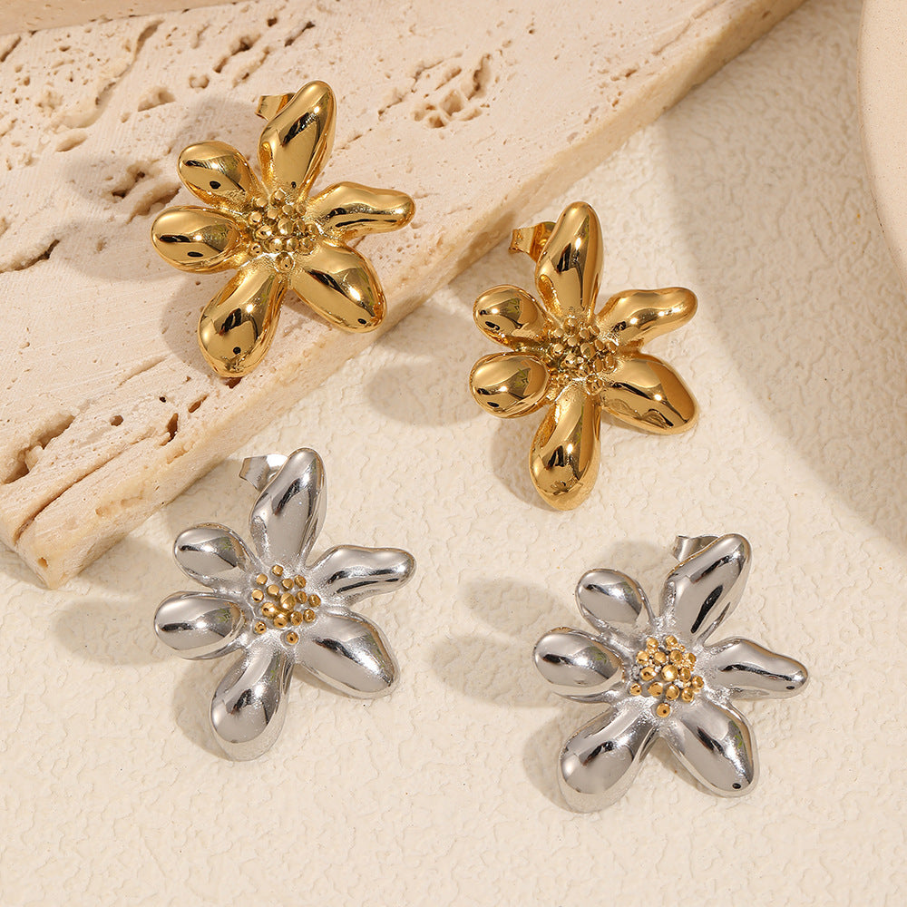 Flower Stud Earrings
