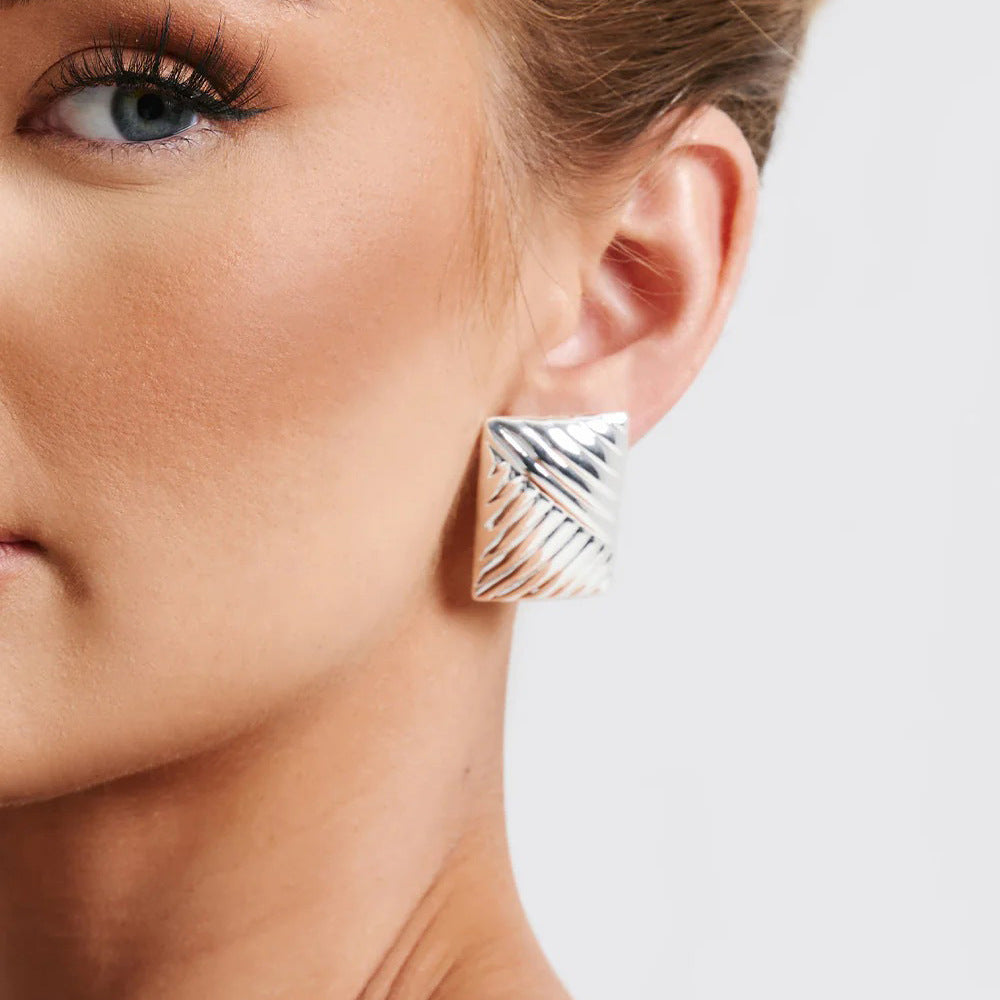 Rectangular Earring