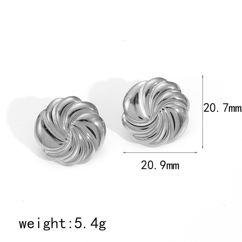 Round Earrings