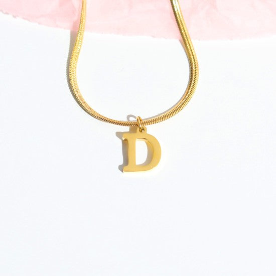 Letter Chain necklace