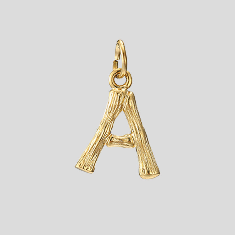 Structure letter Necklace