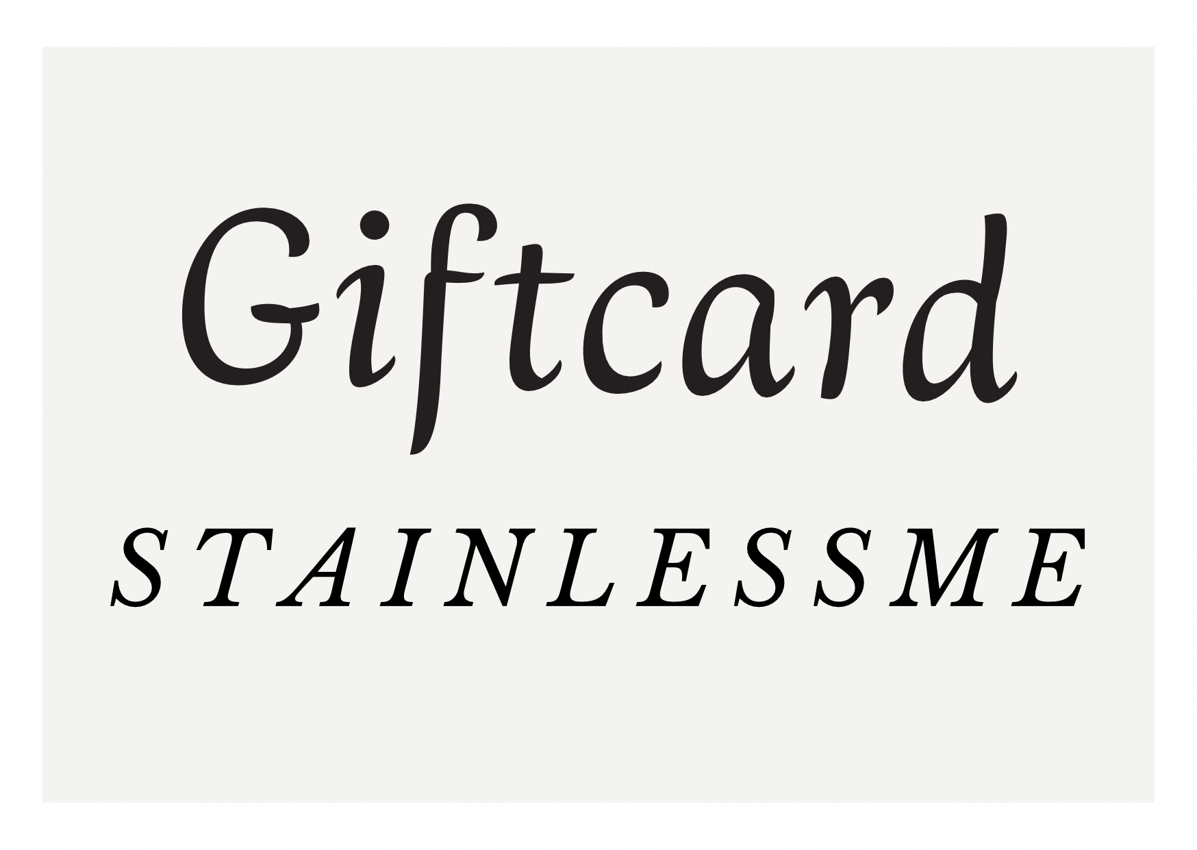 Gift Card