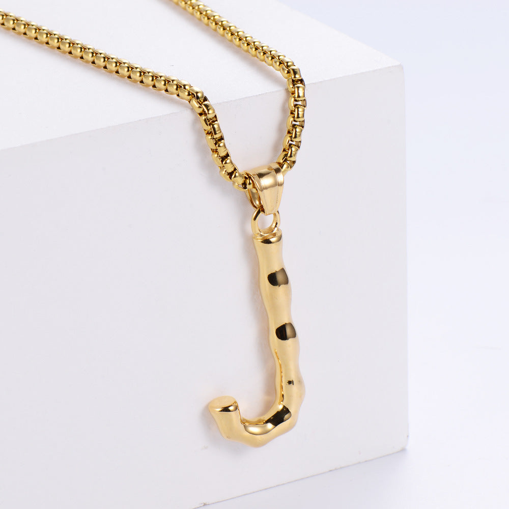 Big Letter Necklace (only pendant)