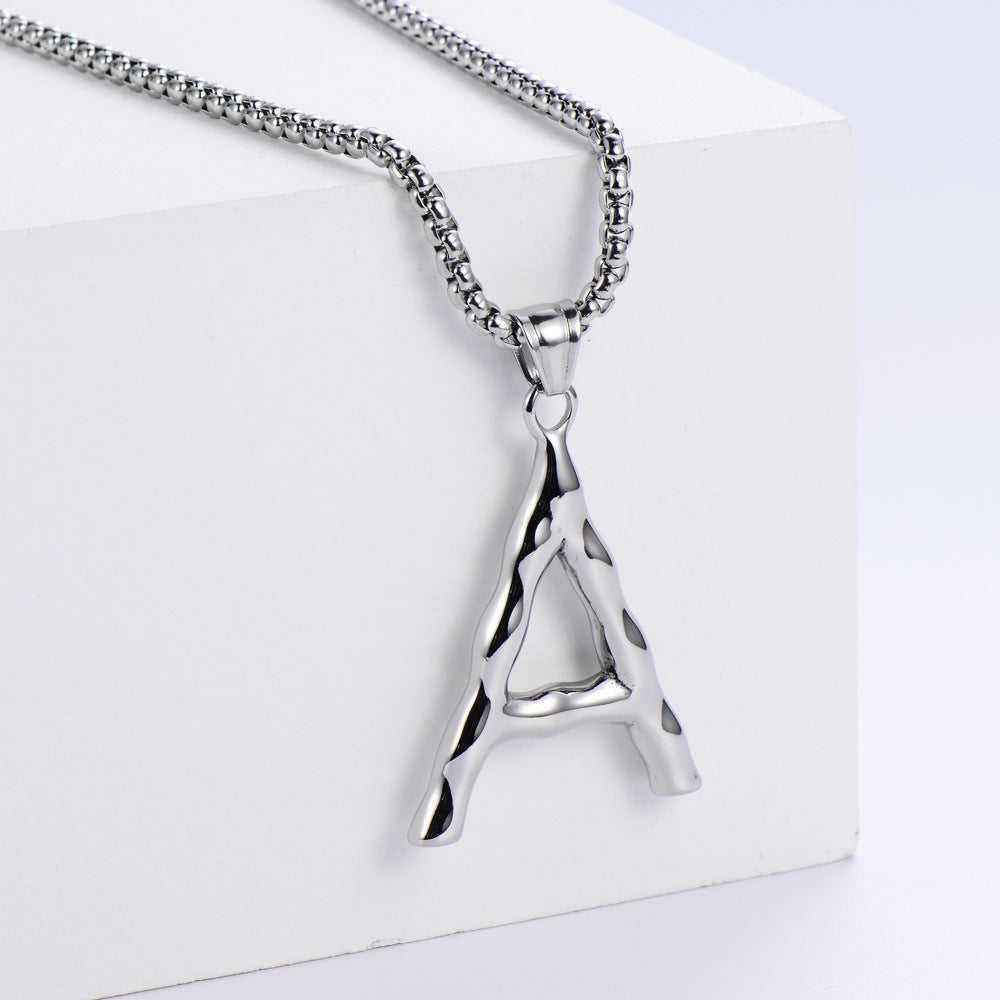 Big Letter Necklace (only pendant)