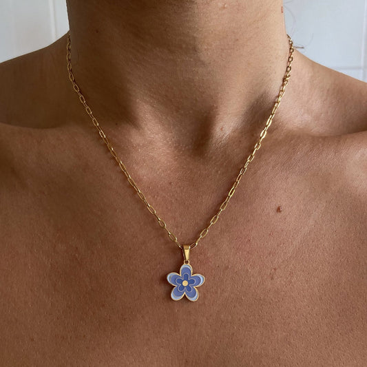 Flower necklace