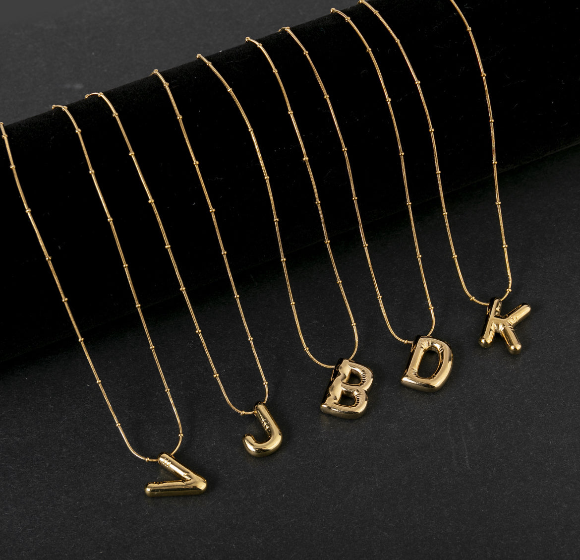 Bubble Letter Necklace