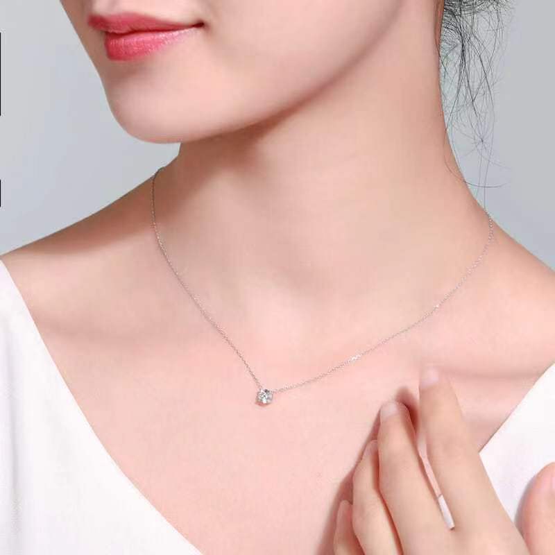 Simple Diamond Necklace