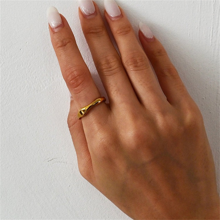 Wavy Irregular Ring