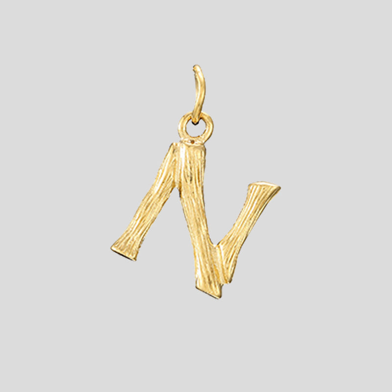 Structure letter Necklace