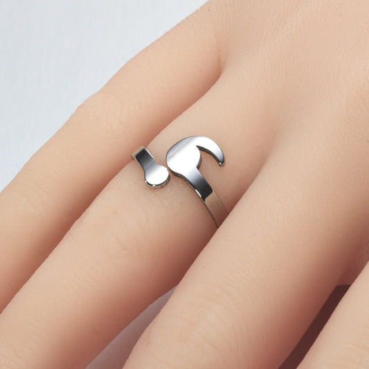 Woman’s right ring