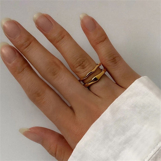 Wavy Irregular Ring