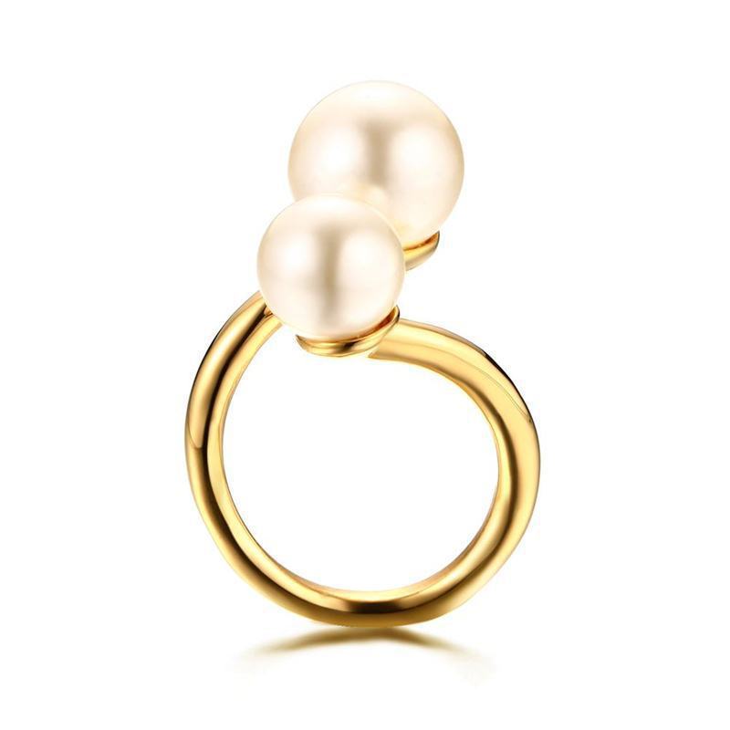 Dubble Pearl Ring