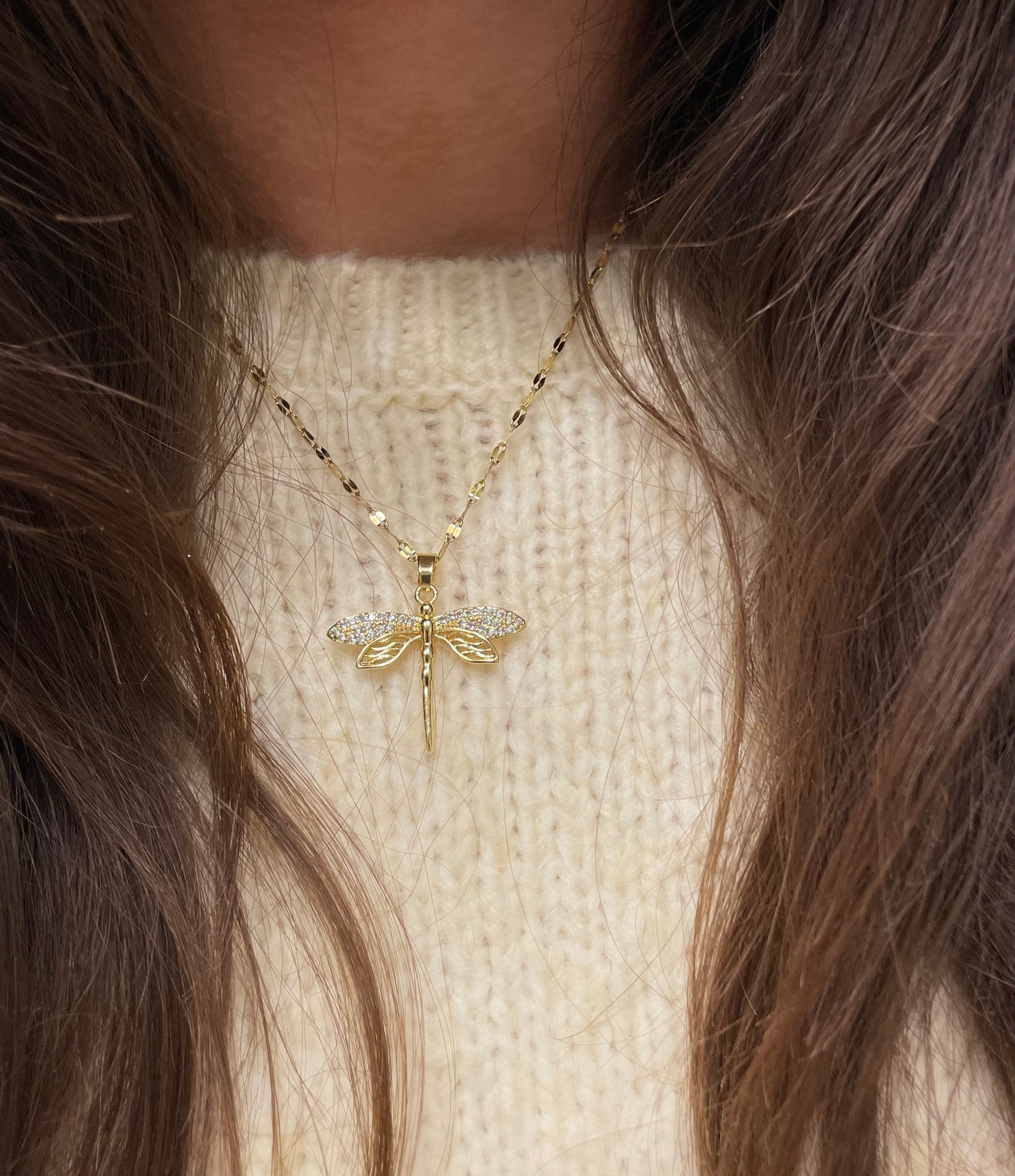 Fly necklace