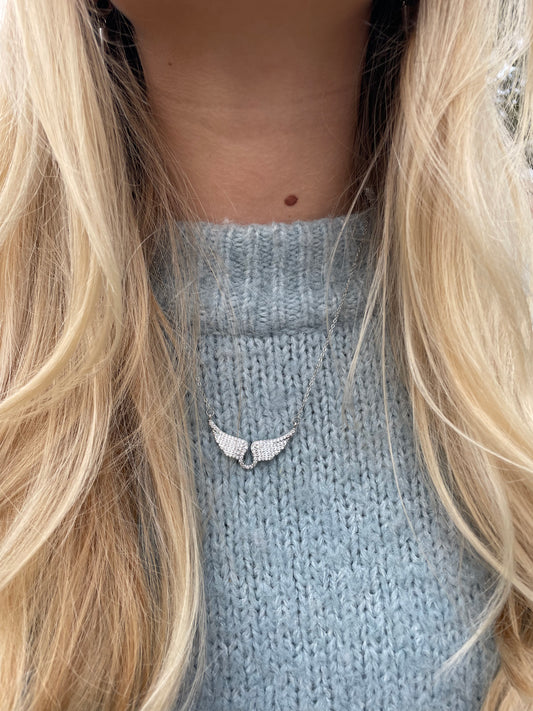 Wing necklace (Not stainless steel)