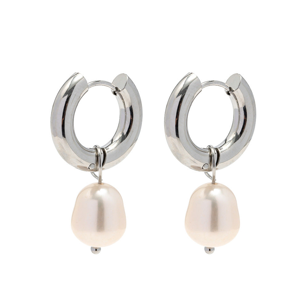 Pearl earrings