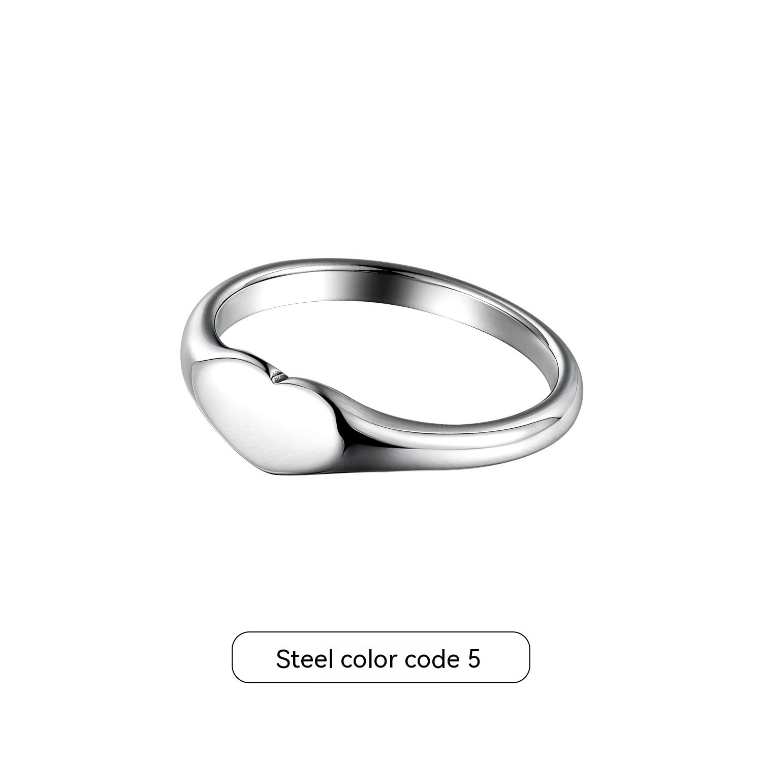 Heart Ring Silver