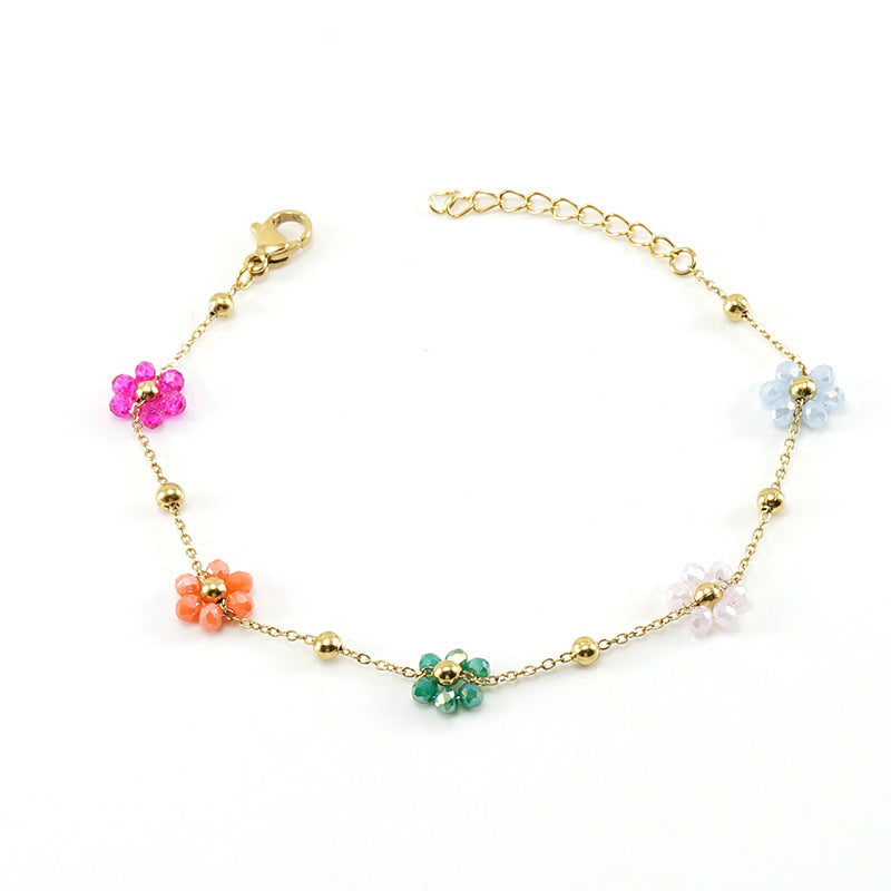 Mini Color Flowers Bracelet