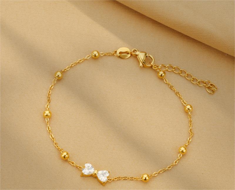 Diamond Bow Bracelet