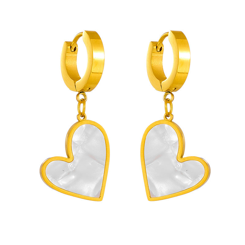 Heart earrings