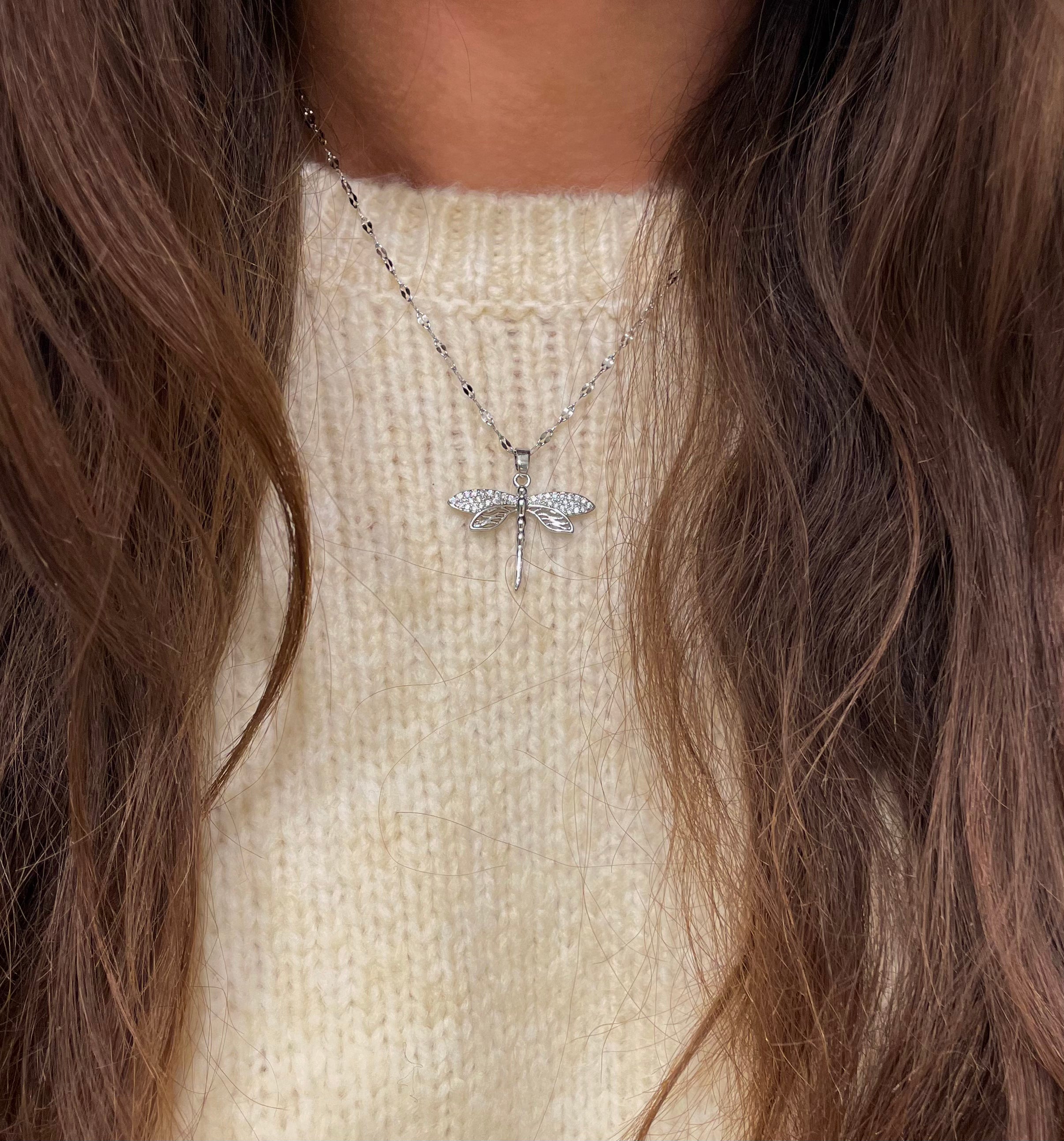 Fly necklace