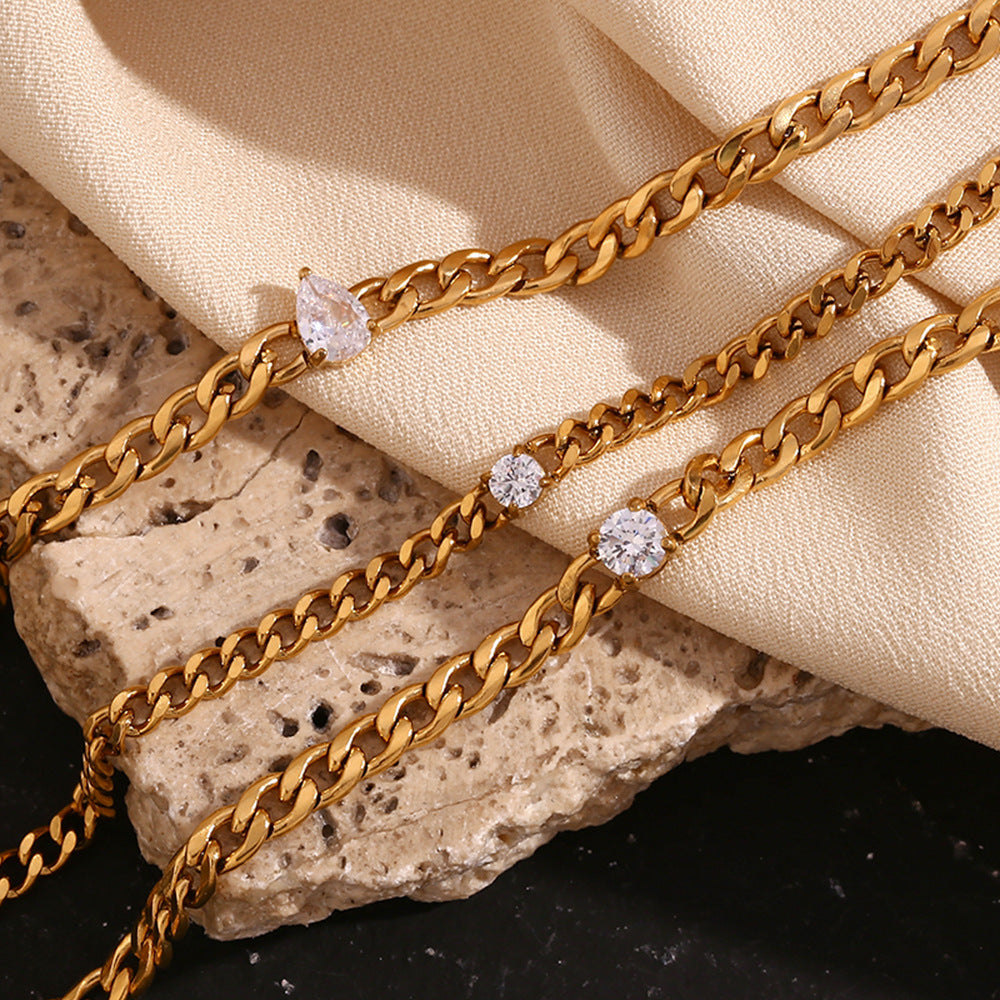 Diamond Chain Bracelet