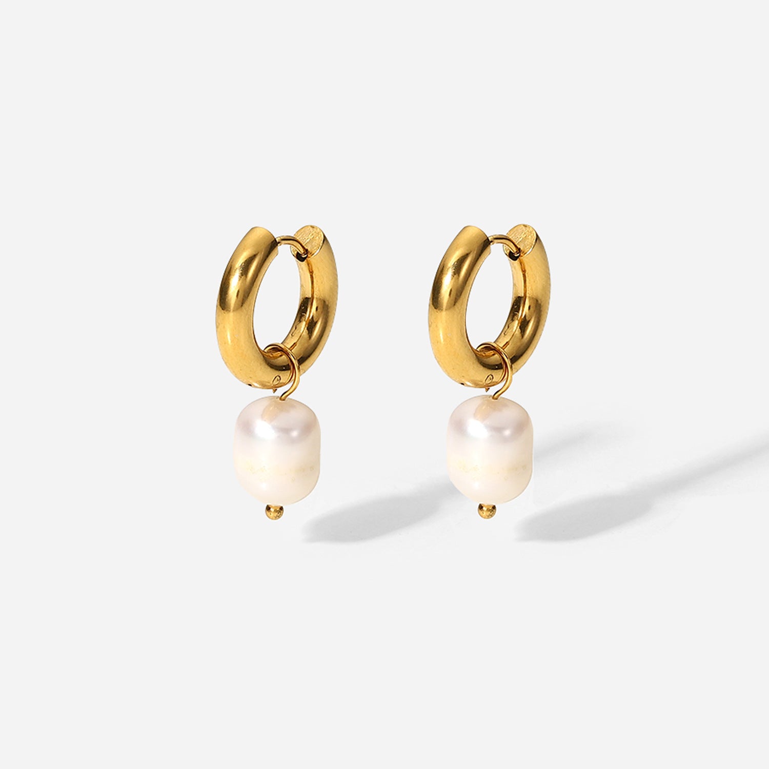 Pearl earrings