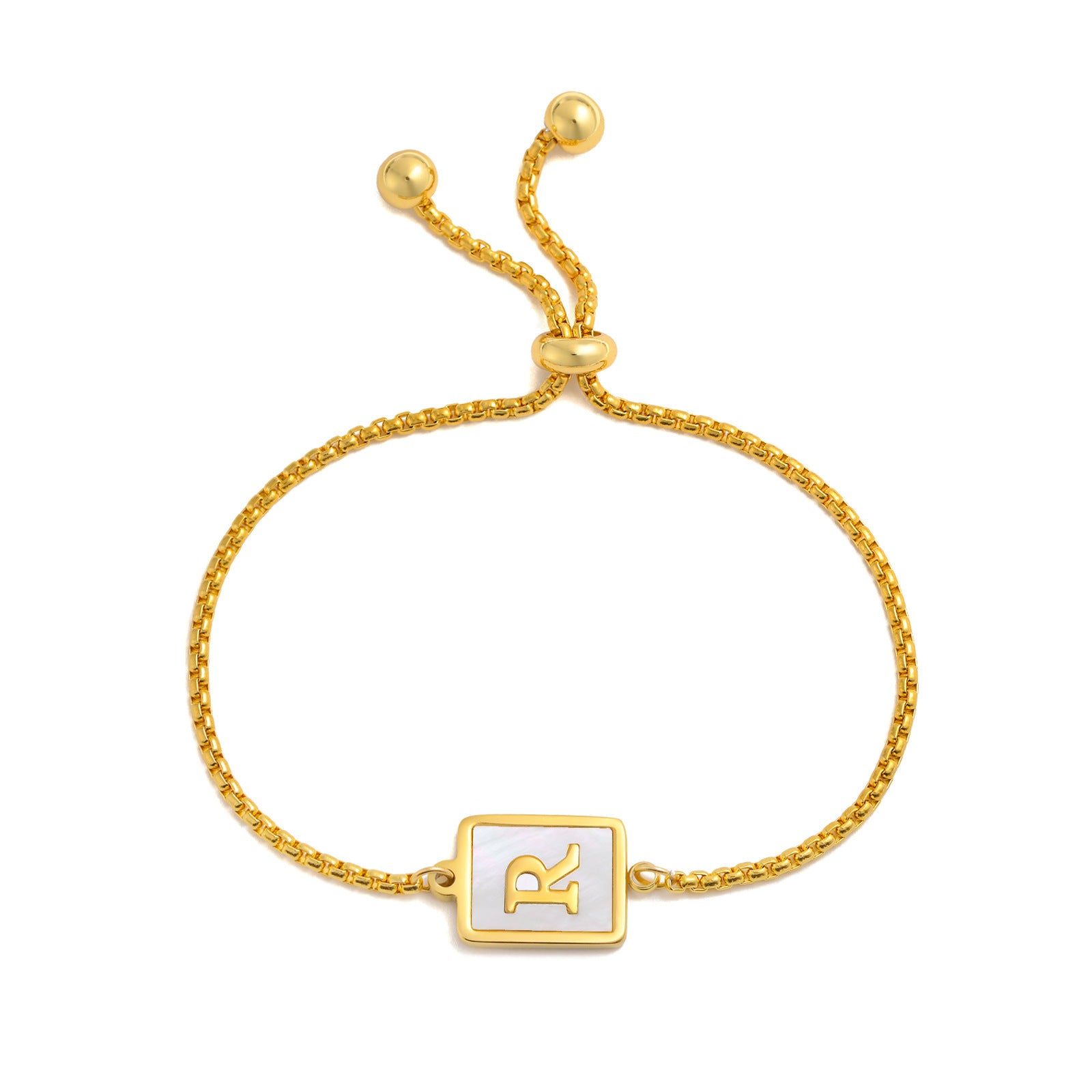 Block Letter Bracelet