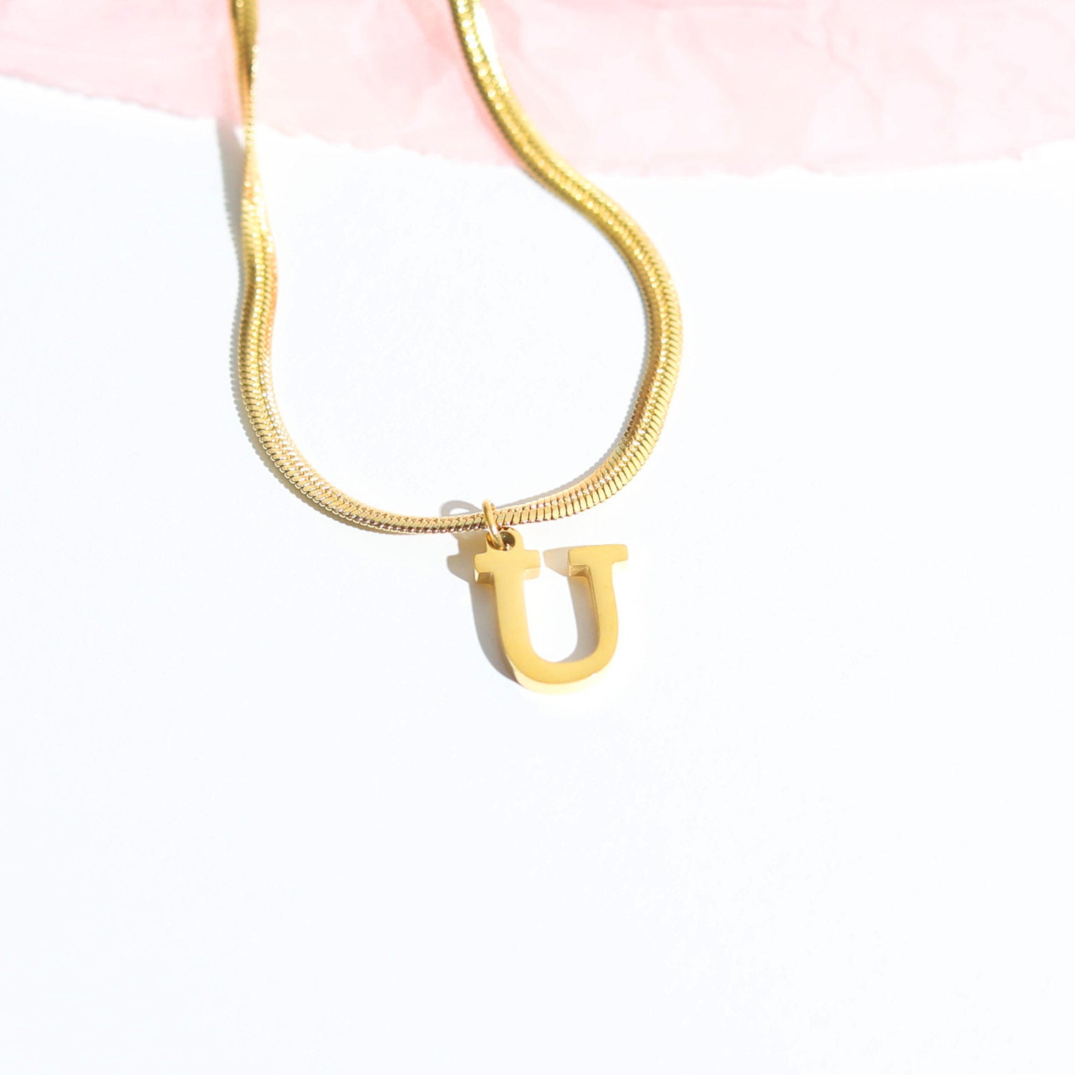 Letter Chain necklace