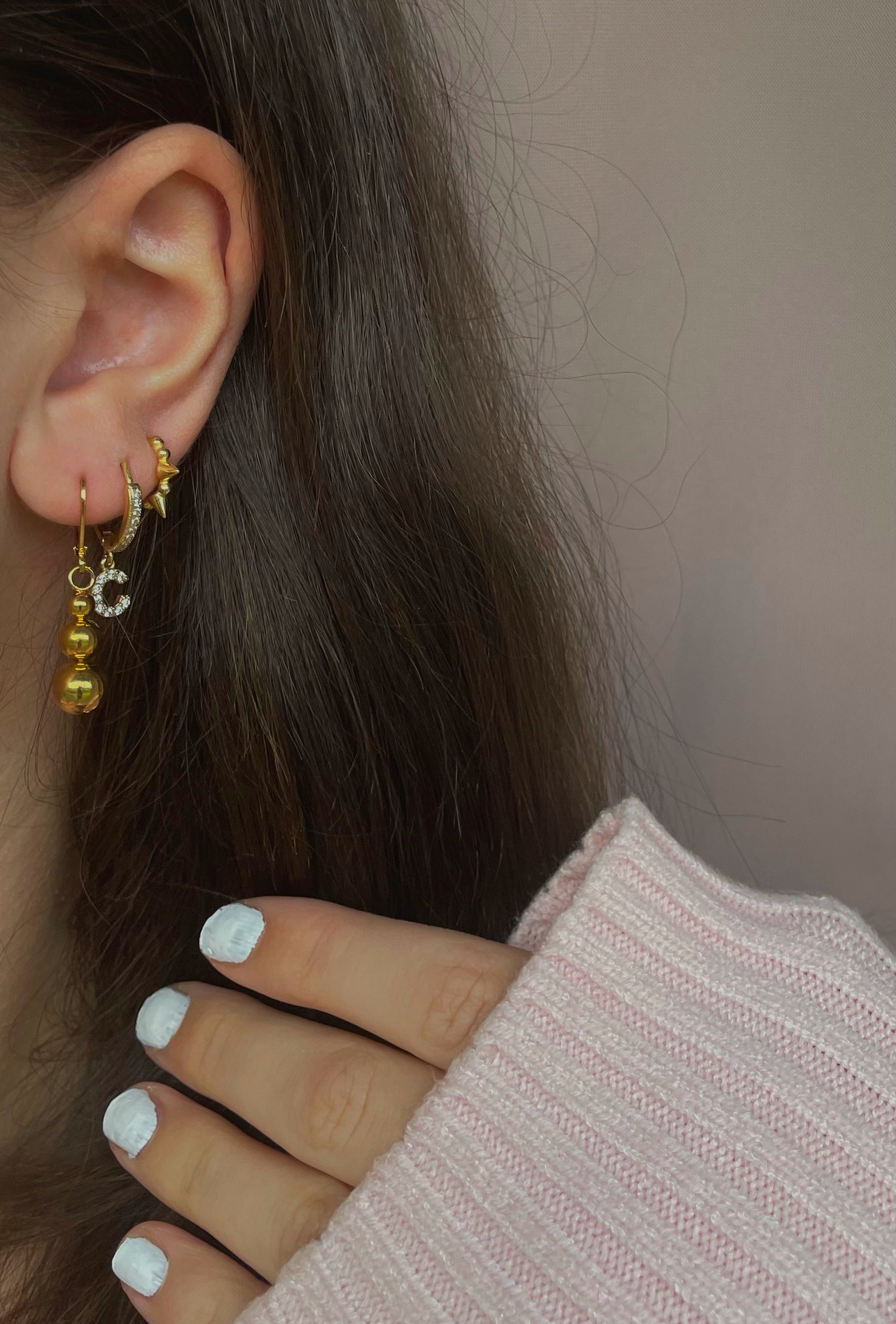 Ball earrings