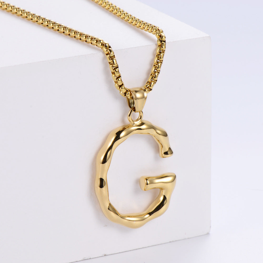 Big Letter Necklace (only pendant)